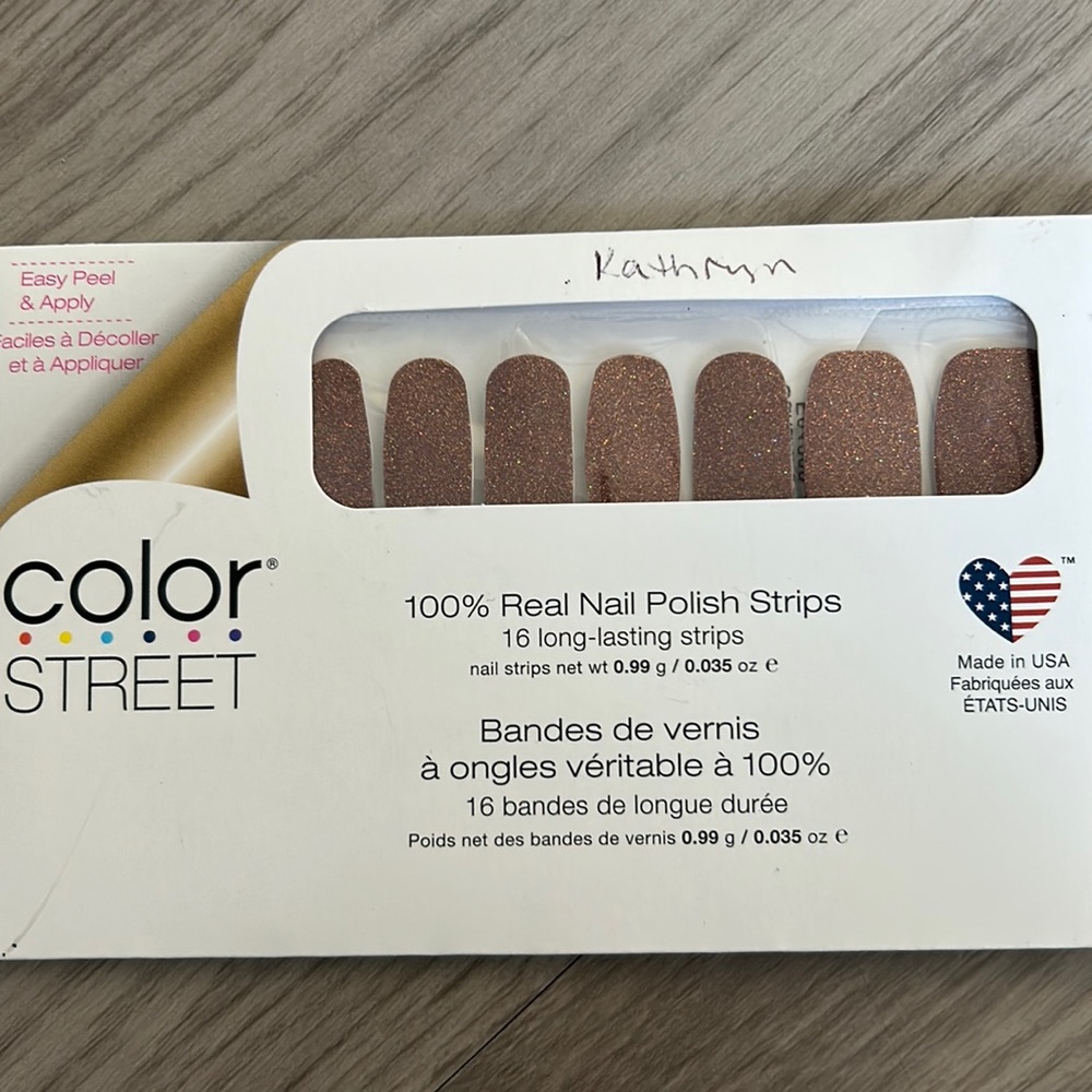 Rose gold press on nails